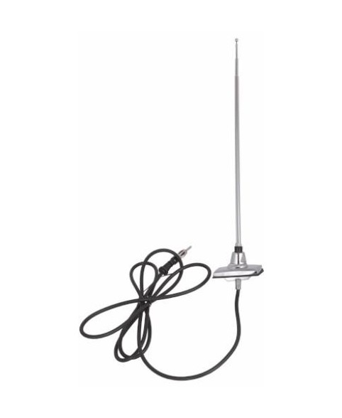 Ford antenna W/Rectangular base & collapse mast